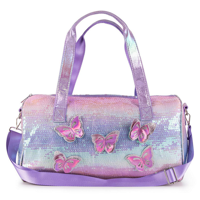 Olivia Miller Girl's Jessie Purple Duffel Bag Image