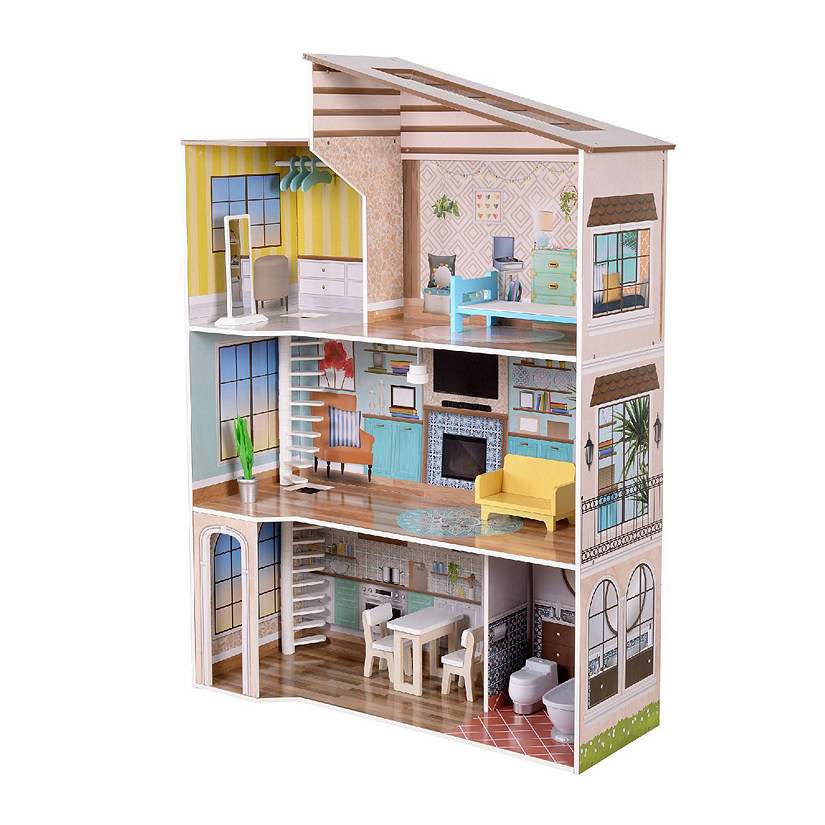 Olivia's Little World - Dreamland Mediterranean Doll House - Multi-color Image