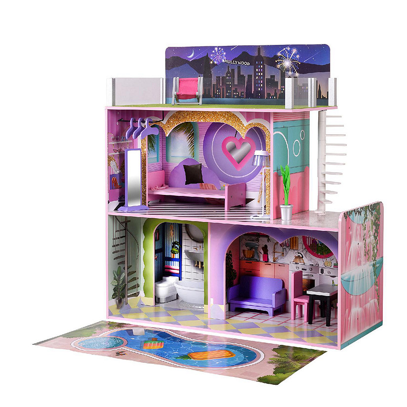 Olivia's Little World - Dreamland Sunset Doll House - Multi-color Image