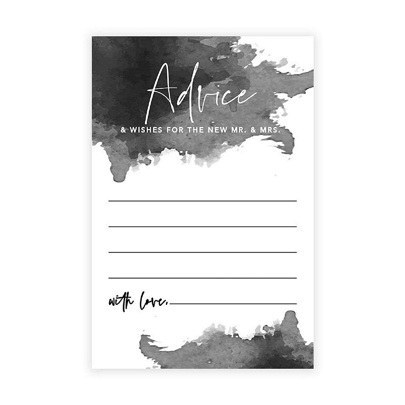Ombre Gray Advice 4x6IN 56PC Image