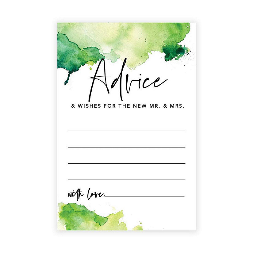 Ombre Green Advice 4x6IN 56PC Image