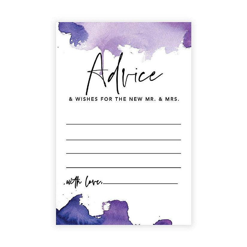 Ombre Purple Advice 4x6IN 56PC Image