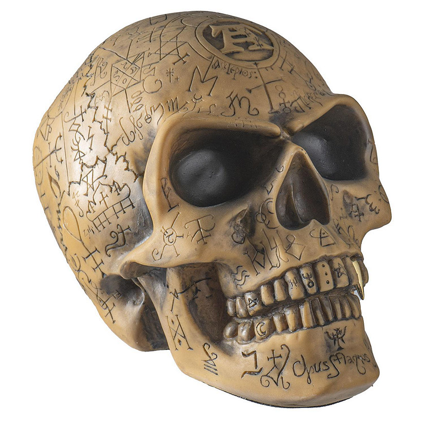 Omega Human Skull Figurine Image