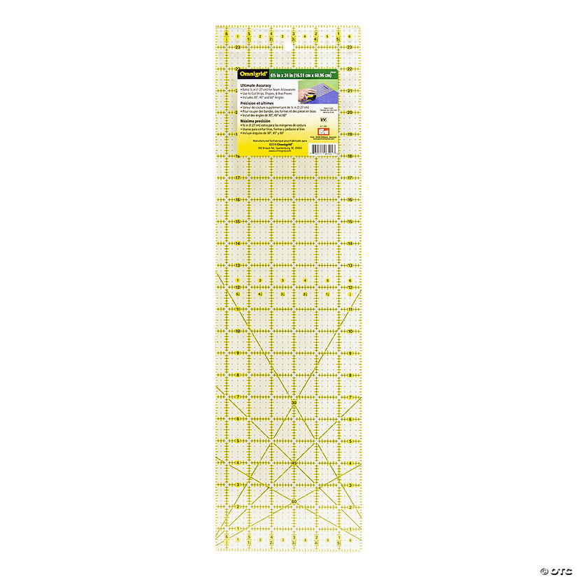 Omnigrid Ruler 6.5"X24" Image