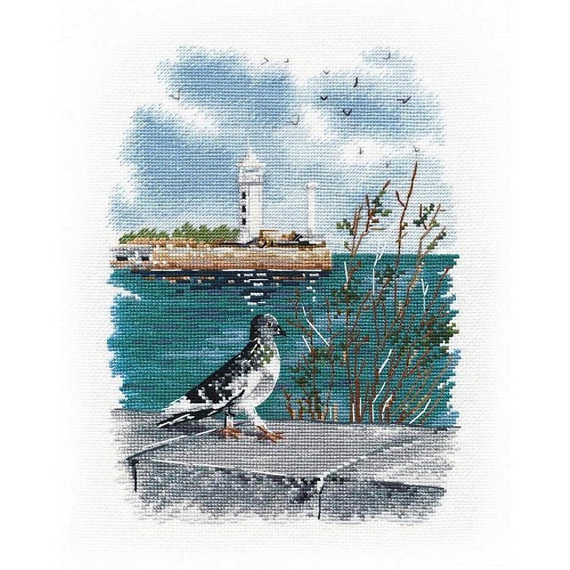 On the Embankment 1371 Oven Counted Cross Stitch Kit Image
