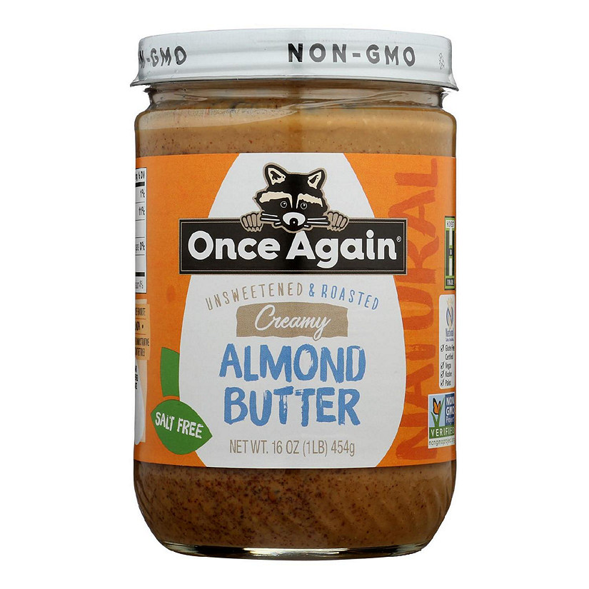 Once Again - Almond Butter Smth Ns - Case of 6-16 OZ Image