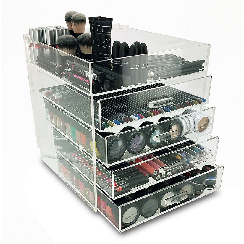 OnDisplay 5 Tier Acrylic Cosmetic/Makeup Organizer Image