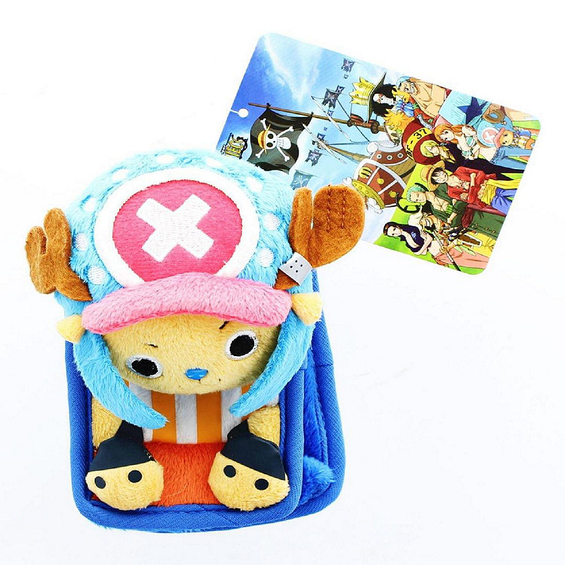 One Piece Plush Phone Case Chopper (Kyun Version, Closed Mouth) Image