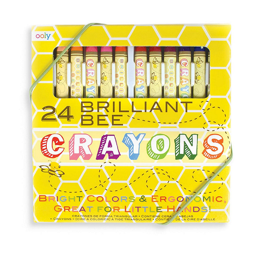 OOLY Brilliant Bee Crayons - Set of 24 Image