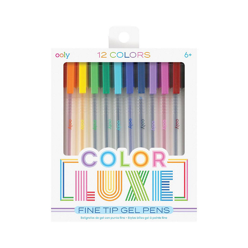 OOLY Color Luxe Gel Pens - Set of 12 Image