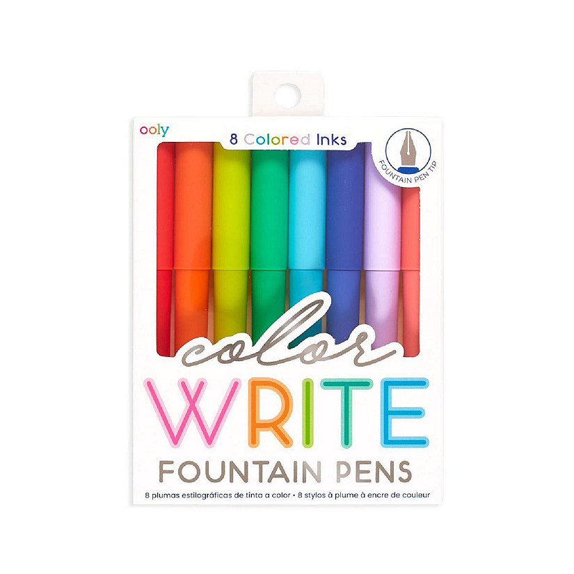 OOLY Color Write Fountain Pens - Set of 8 Image