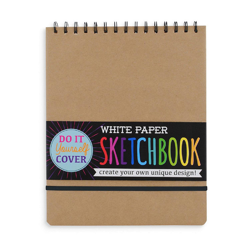 OOLY DIY Sketchbook - Large - White Image