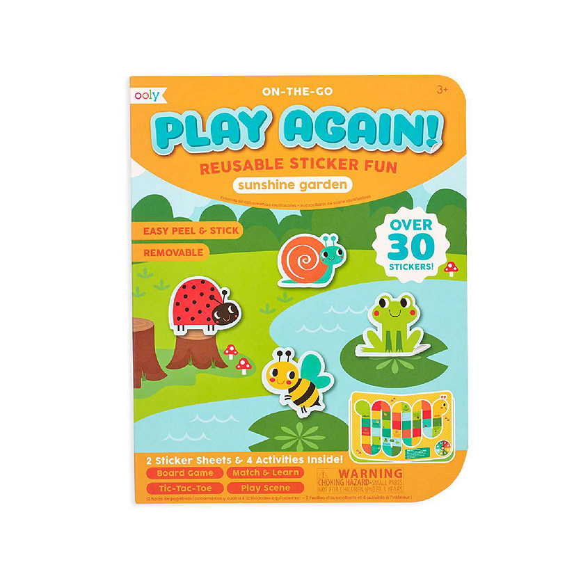 OOLY Play Again! Mini On-The-Go Activity Kit : Sunshine Garden Image