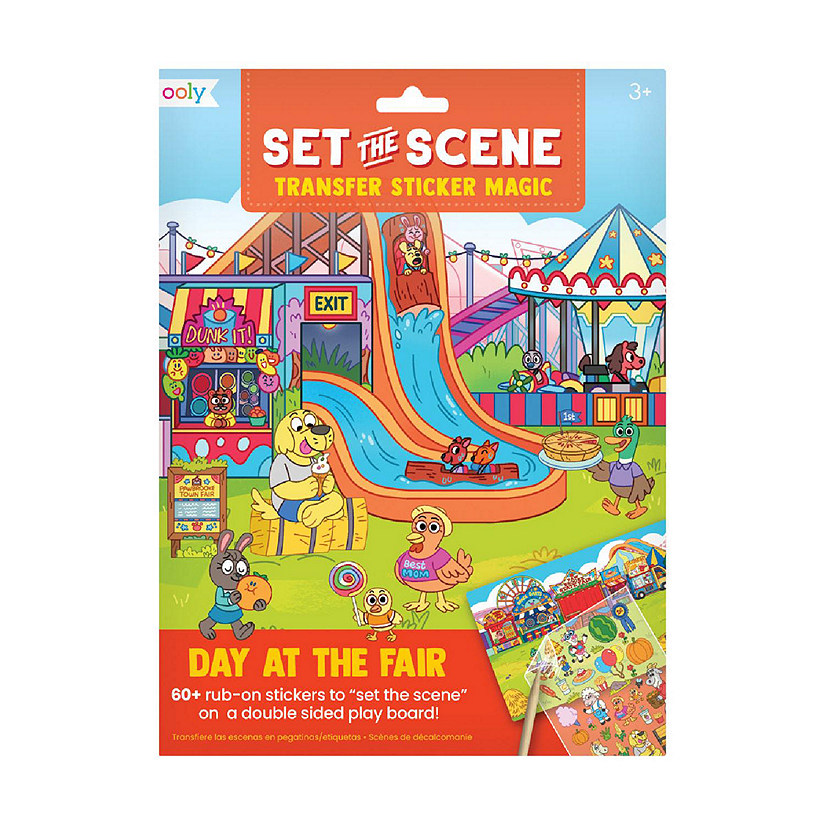 OOLY Set The Scene Transfer Stickers Magic - Day At The Fair Image
