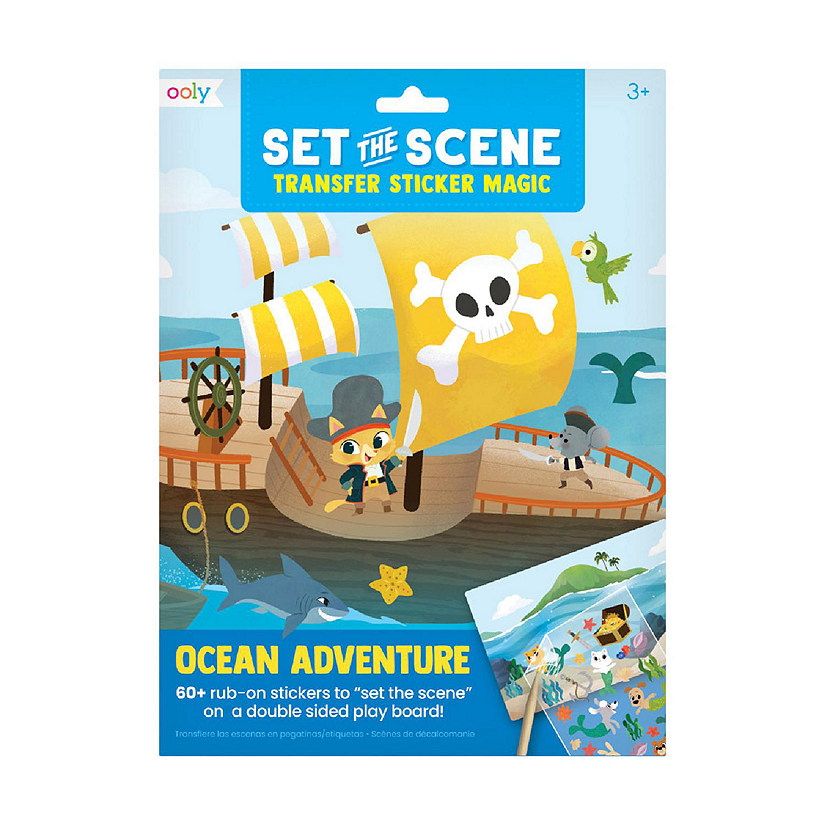 OOLY Set The Scene Transfer Stickers Magic - Ocean Adventure Image