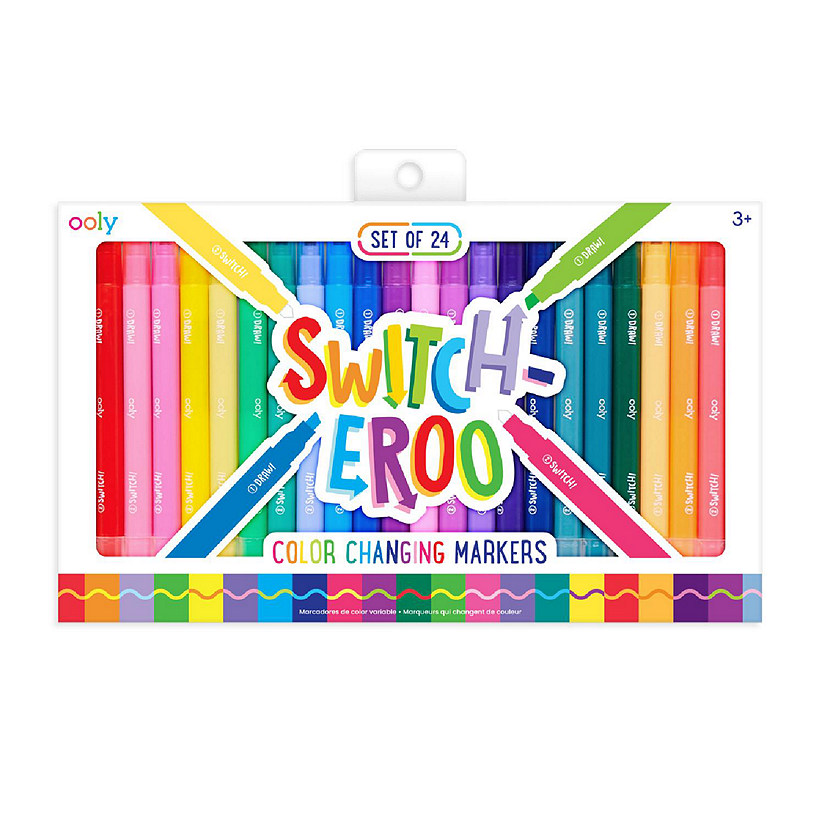OOLY Switch-eroo! Color-Changing Markers - Set of 24 Image