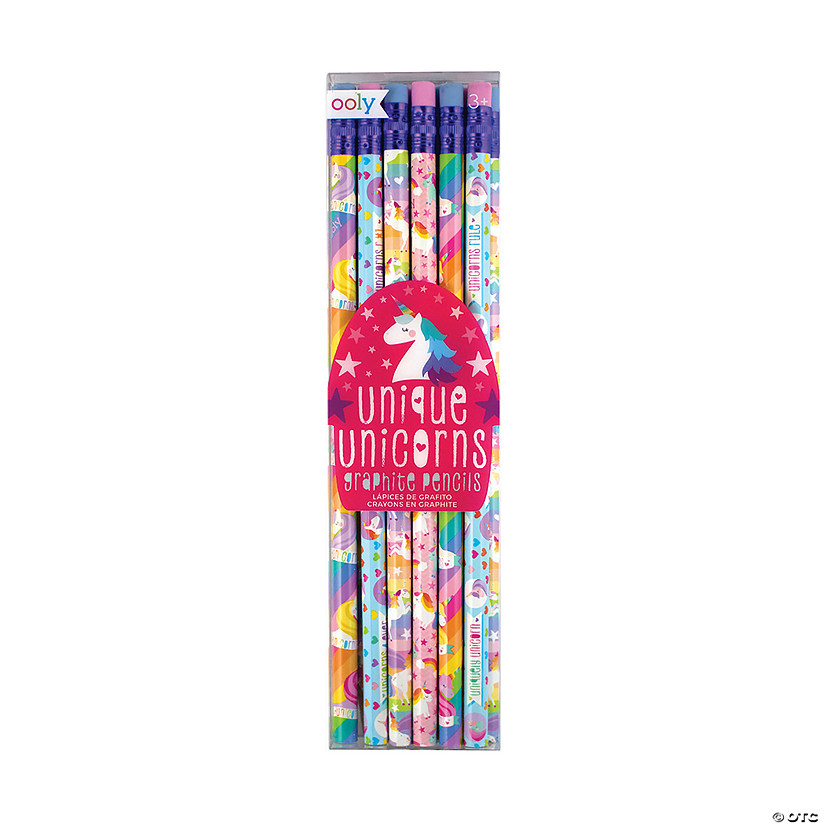 Ooly Unique Unicorn Pencils: Set of 12 Image