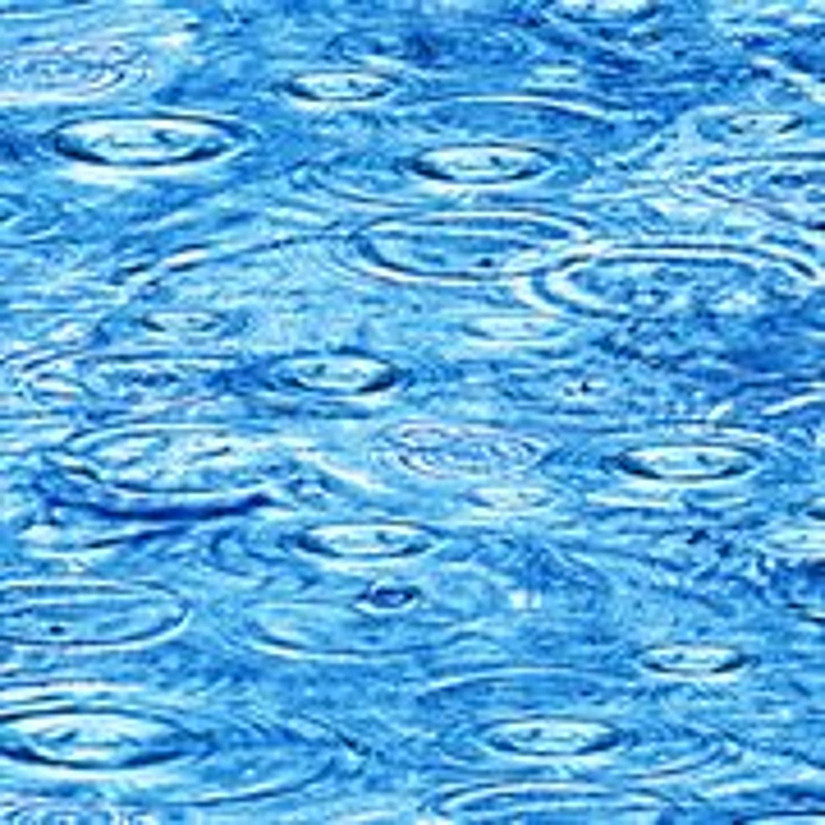 Open Air- Raindrops on WaterBlue Quilting Treasures-Cotton Fabric-44" Wide Image