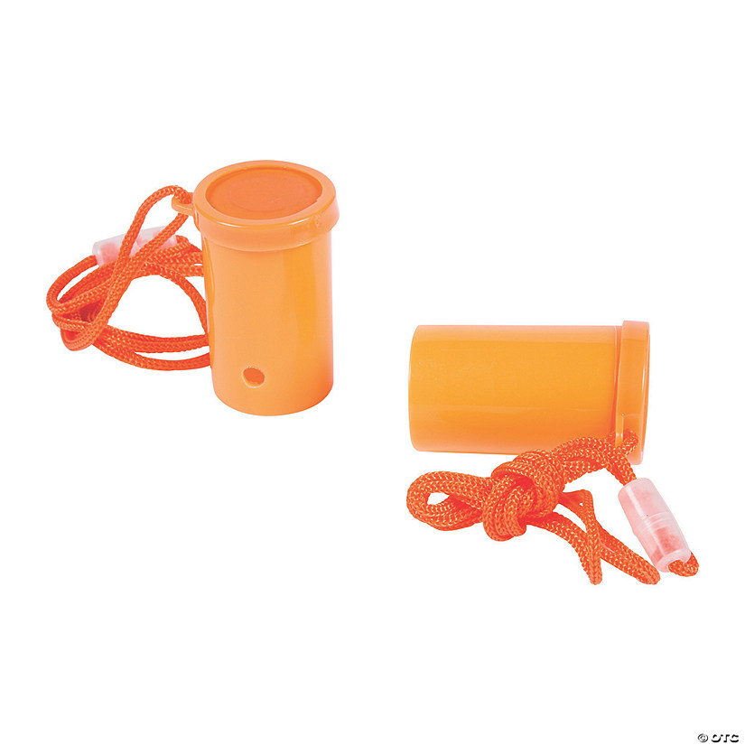 Orange Air Blaster Air Horns - 12 Pc. Image