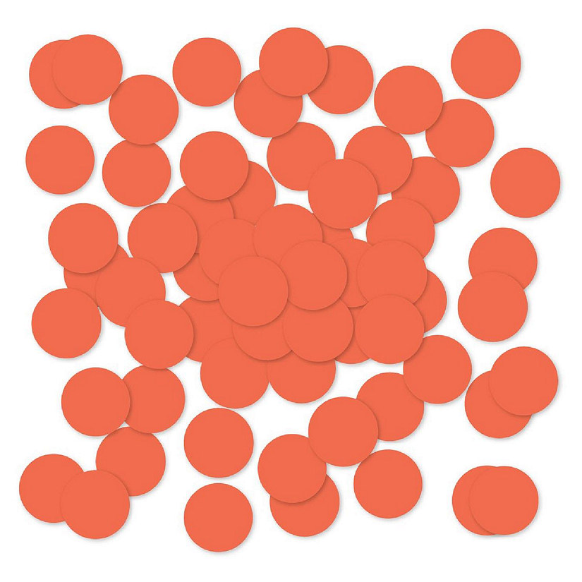 Orange Confetti 180-Pack Image