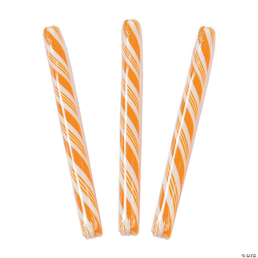 Orange Hard Candy Sticks - 80 Pc. Image