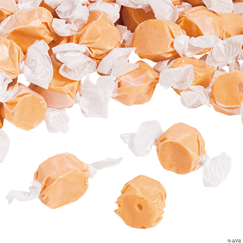 Orange Salt Water Taffy Candy - 193 Pc. Image