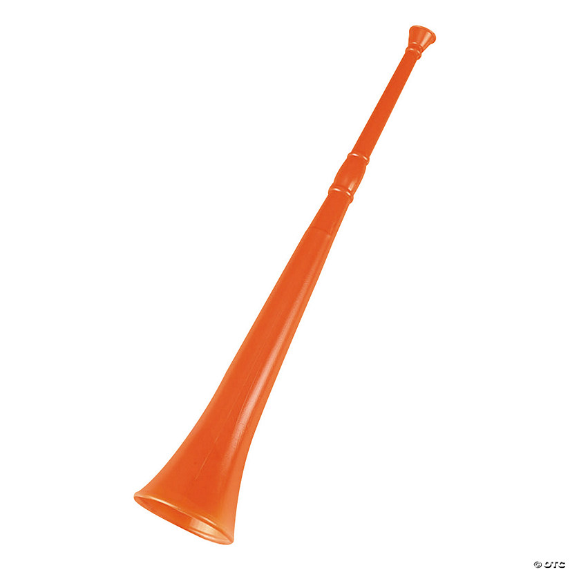 Orange Stadium Horns - 12 Pc. Image