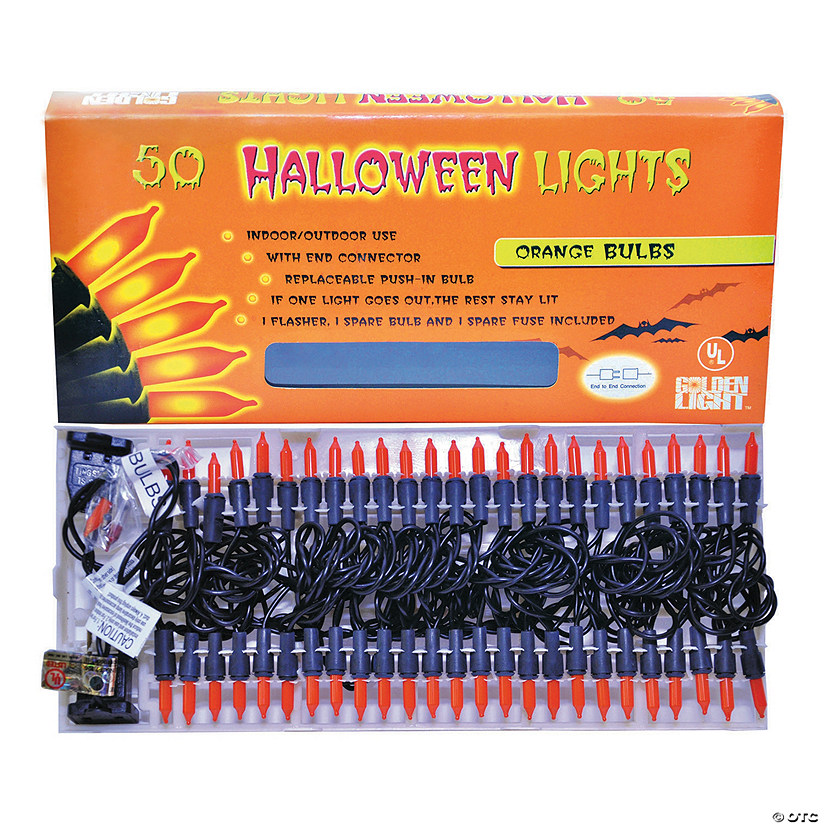 Orange UL Light Set with Connector Image