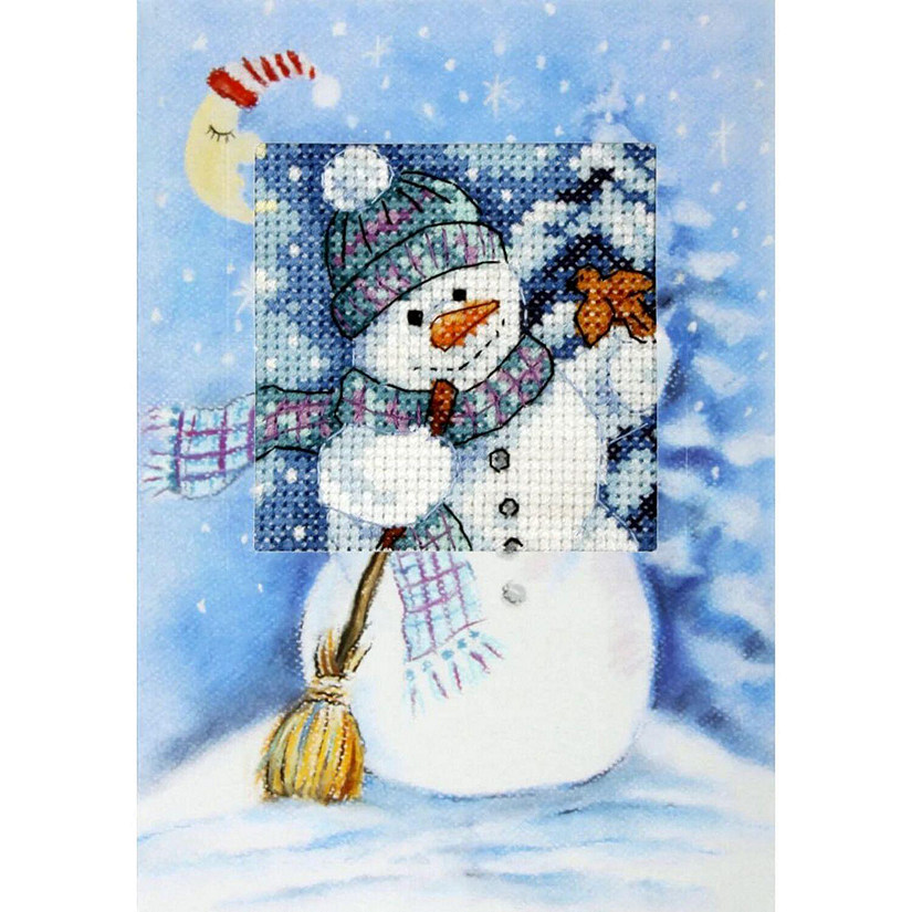 Teddy Bear B086L Counted Cross-Stitch Kit