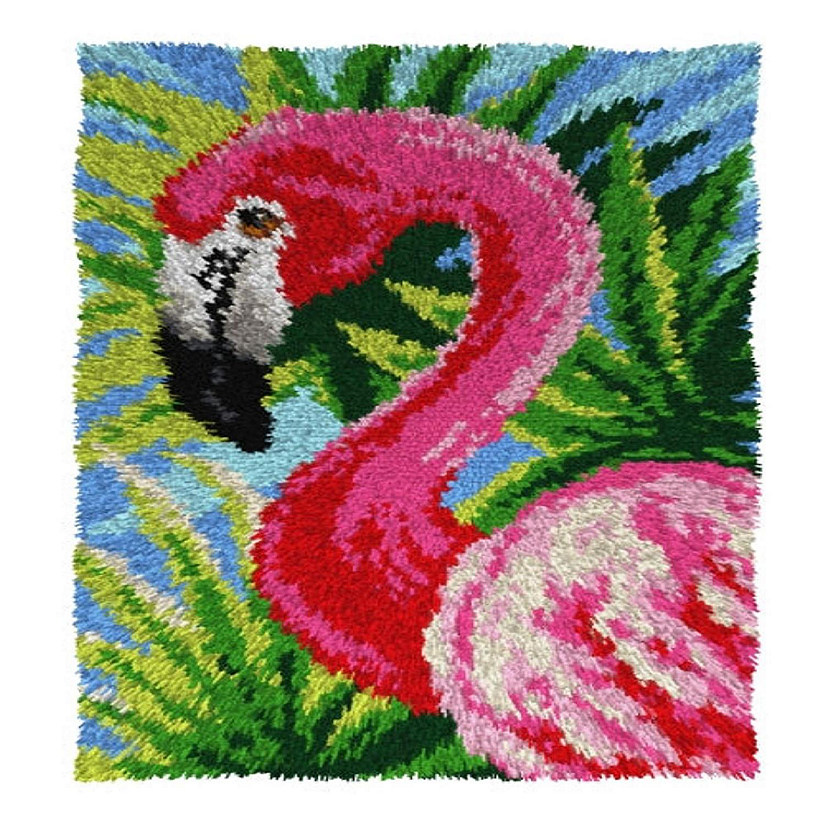 Orchidea Latch hook rug kit Flamingo 4151 Image