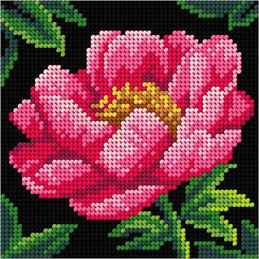 Orchidea Needlepoint canvas for halfstitch without yarn Flowers Bells Image