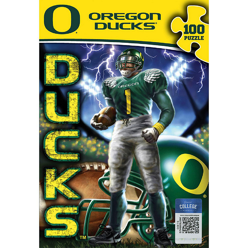 Oregon Ducks 100 Piece Jigsaw Puzzle Image