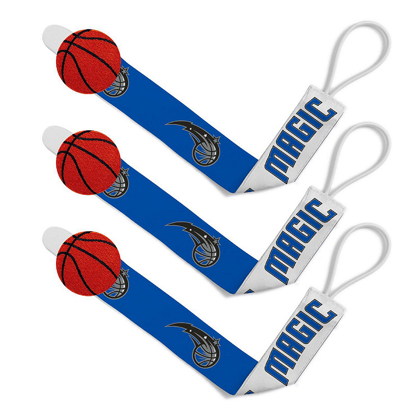 Orlando Magic - Pacifier Clip 3-Pack Image