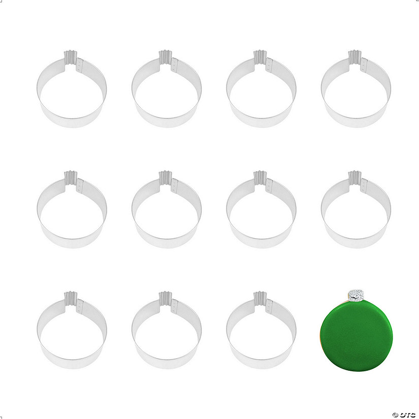 Ornament Round 3" Cookie Cutters Image
