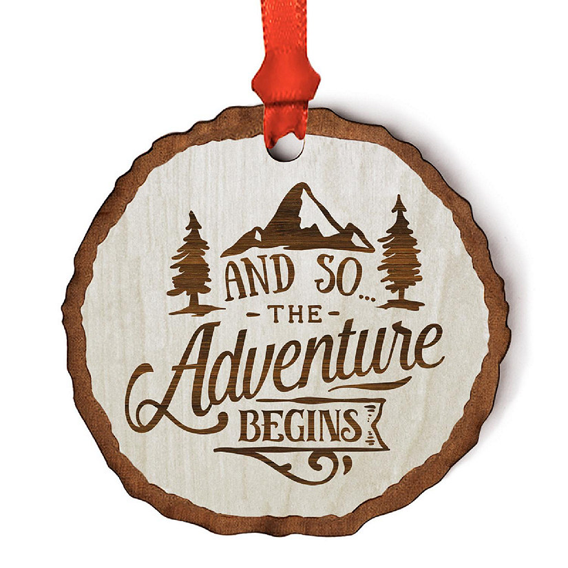 Ornament Wood SlabThe Adventure Begin Image