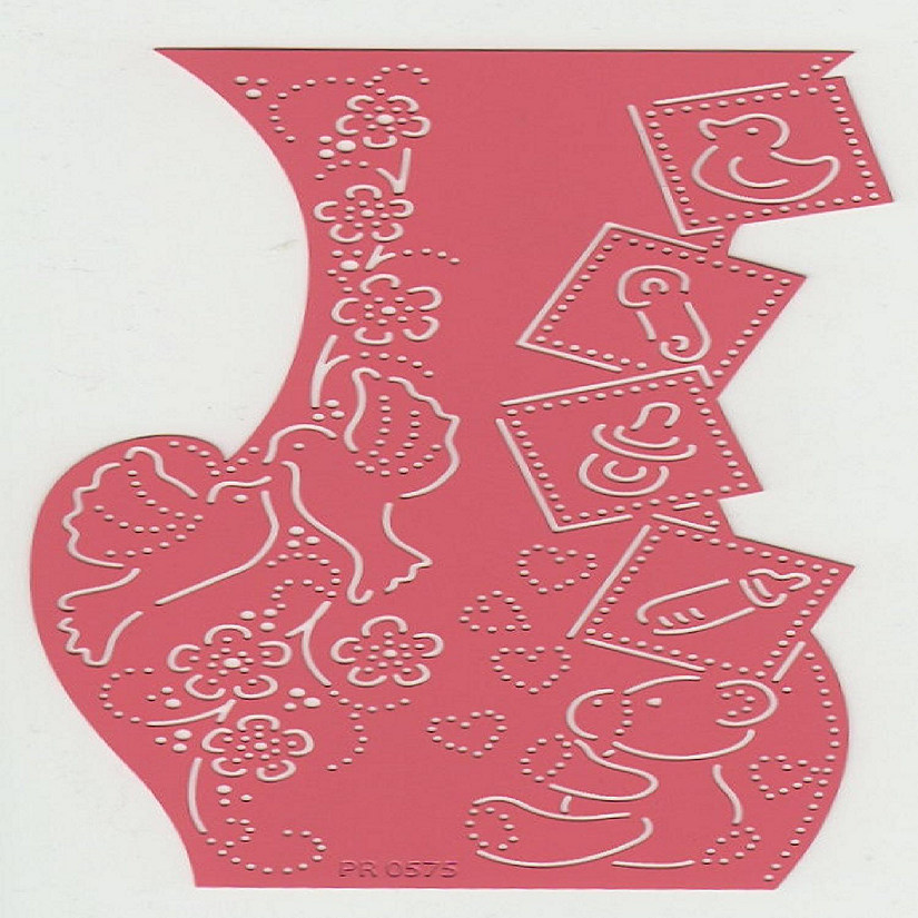 Ornare Vellum Stencil  baby PR0575 Image