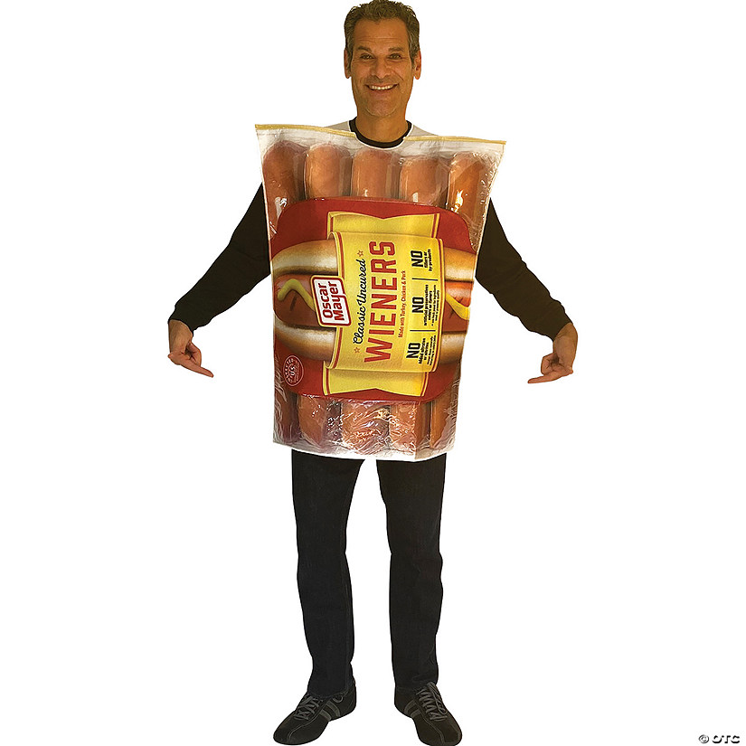 Oscar Mayer Weiner Package Adult Costume | Oriental Trading