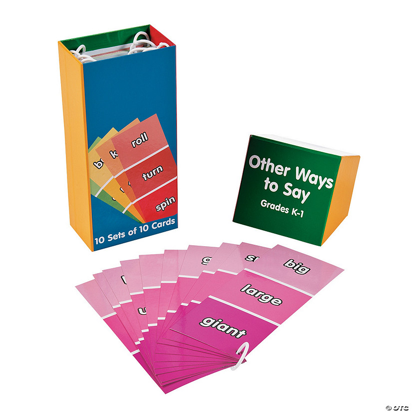 Other Ways to Say...Card Set Grades K - 1 - Discontinued