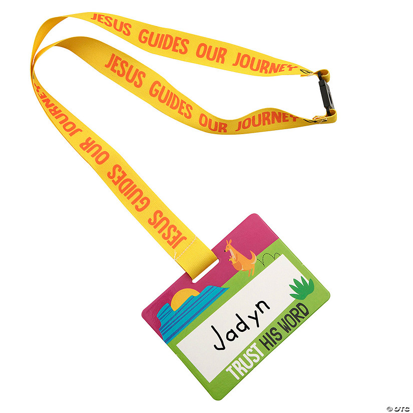 Outback VBS Name Tag Breakaway Lanyards - 12 Pc. Image