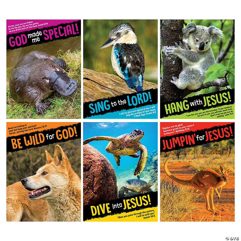 Outback VBS Posters - 6 Pc. Image