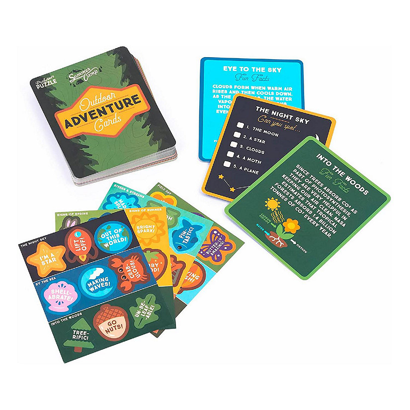 Outdoor Adventure Card Game Oriental Trading