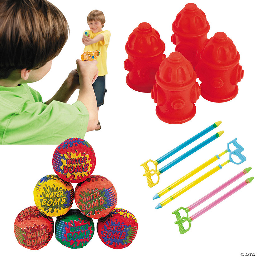 Outdoor Water Toy Kit - 42 Pc. Image