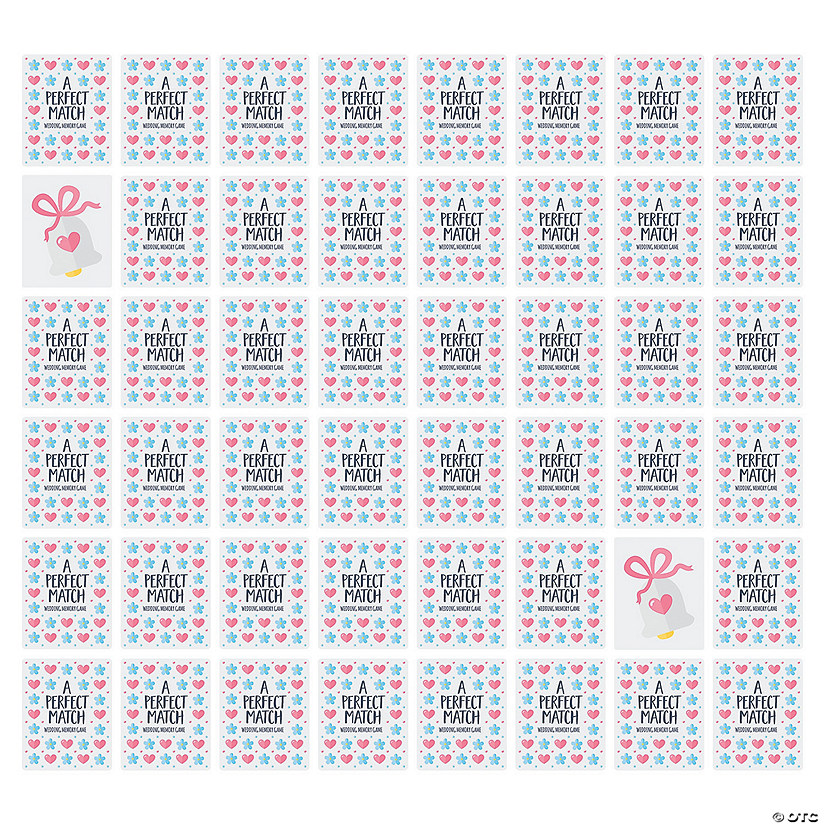 Outdoor Wedding Memory Match Game Image