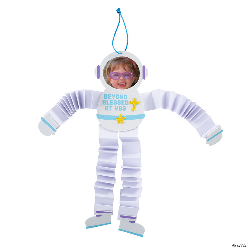Outer Space VBS Accordian Astronaut Craft Kit - Makes 12 Image