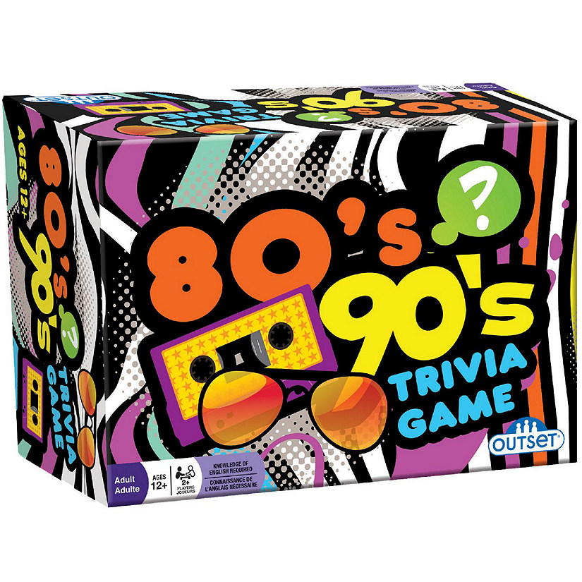 Outset Media: 80's &amp; 90's Trivia Game Image