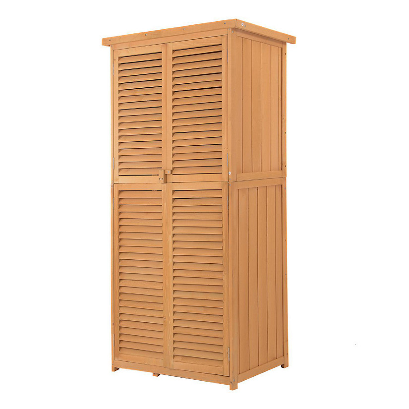 Outsunny 3 X 5 Wooden Garden Storage Shed Sheds And Outdoor Storage