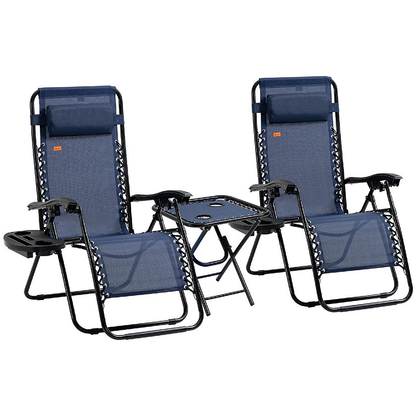 Reclining patio best sale chairs and table