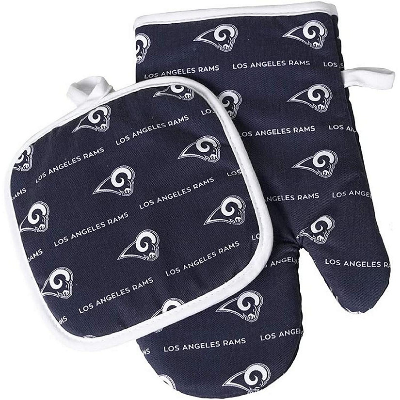 Oven Mitt &amp; Pot Holder, Rush - LA Rams Image