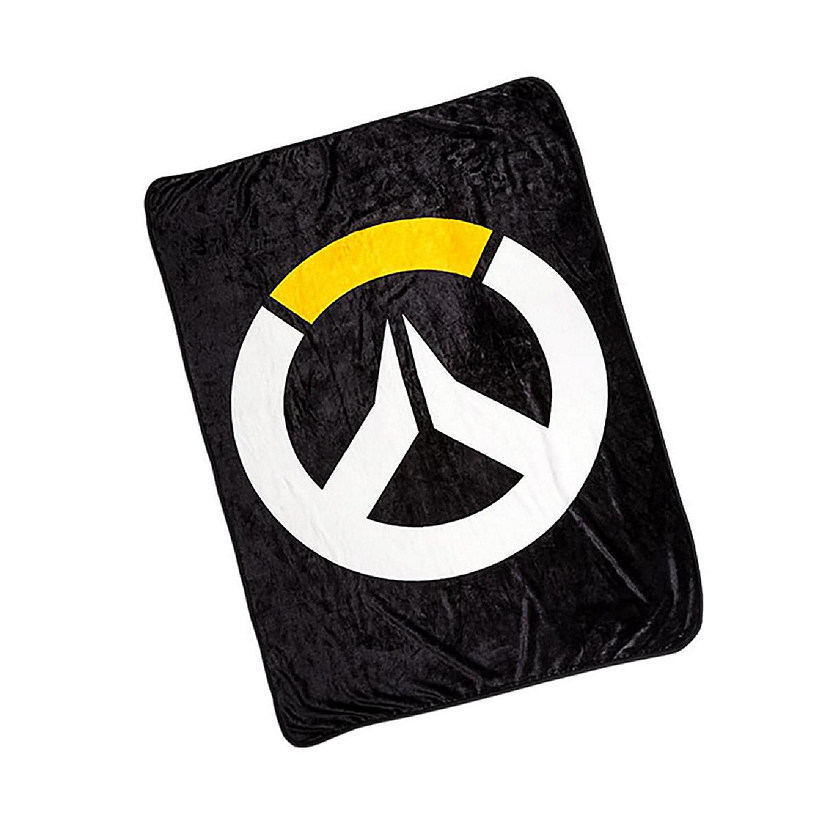 Overwatch Logo Lightweight Fleece Throw Blanket  45 x 60 Inches Image