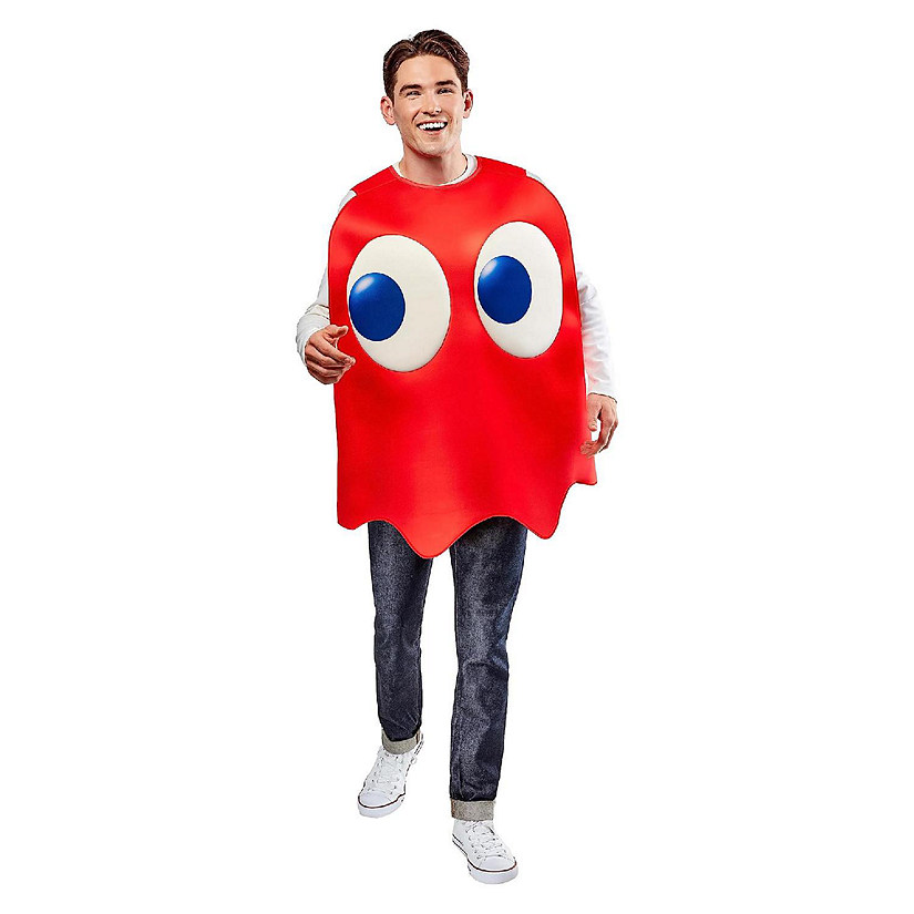 Pac-Man Blinky Ghost Adult Costume  One Size Image